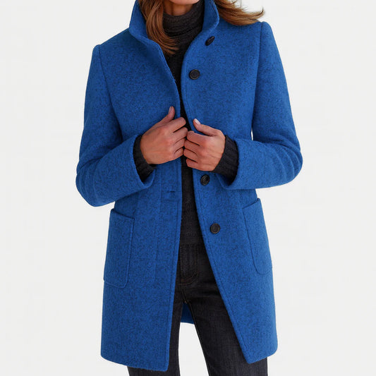 Cappotto Donna con collo alto – Modello classico